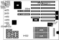 ORCHID TECHNOLOGY   SUPERBOARD 486/VLB (VERSION 2)