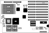 MICRONICS COMPUTERS, INC.   486DX2 SYSTEM BOARD
