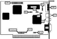 EVEREX SYSTEMS, INC. [Monochrome, CGA, EGA] EV-657B (PWA-00169-00)