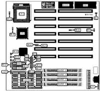 MICRONICS COMPUTERS, INC.   MINI 486 SYSTEM BOARD